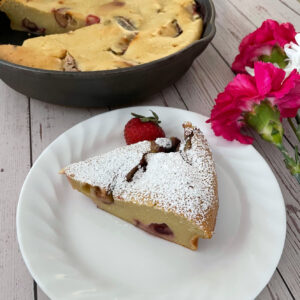 Easy Olive Oil Clafoutis