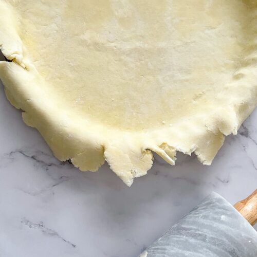 Rolled Pate Brisee in a Tart Shell